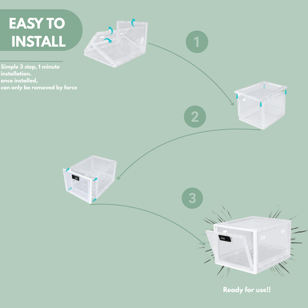SnackSafe fridge & kitchen lockbox
